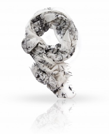 Палантин Женский ZW-FENE/WHITE